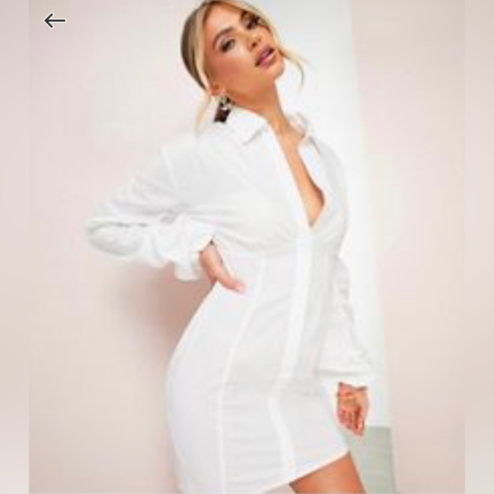 Asos Luxe Cotton Shirt Dress